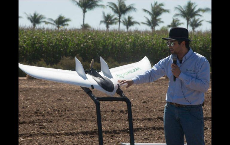 Los drones de Luxelare captan información de los campos de cultivo que después es analizada por expertos. FACEBOOK / Luxelare