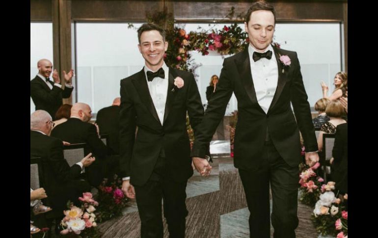 Publica varias fotos de la boda en la red social Instagram, tanto de la ceremonia como de la posterior recepción. INSTAGRAM / therealjimparsons