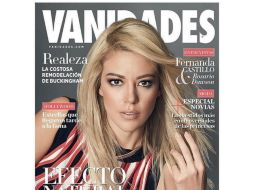 Fernanda Castillo publicó la portada de la revista 'Vanidades', de la que es figura. INSTAGRAM / fernandacga