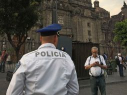 Este lunes, el religioso José Miguel Machorro fue agredido por un sujeto en la Catedral Metropolitana. SUN / ARCHIVO