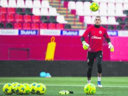 Actitud. Gibrán Lajud, de Xolos de Tijuana, quiere desempeñar bien su papel en el partido contra Tigres. MEXSPORT /