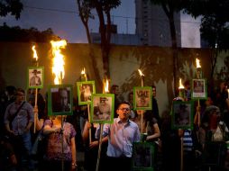 Ayer, comunicadores de todo el país realizaron protestas para demandar justicia por el homicidio de Javier Valdez. AP / R. Blackwell