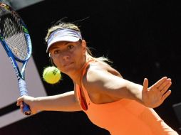 Maria Sharapova tampoco recibió invitación de wildcard para el torneo de Roland Garros, debido a su posición en la WTA. AFP / A. Solaro