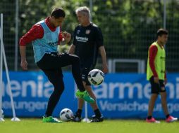 A pesar de la mala temporada, Hernández es el máximo goleador del Bayer Leverkusen con 10 anotaciones. TWITTER / @bayer04_es