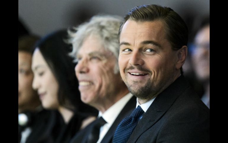 DiCaprio en 2016, cuando comenzó su relación con Agdal. AP / Archivo