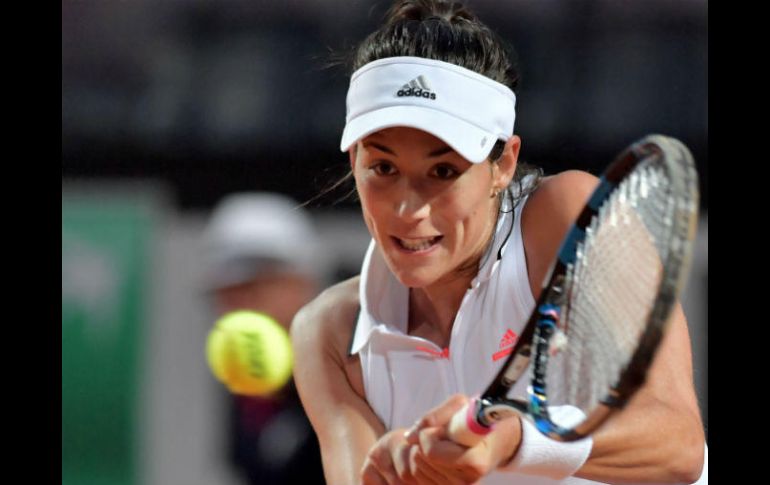 Garbiñe (foto) enfrentará en las semifinales a la ucraniana Elina Svitolina. AFP / T. Fabi