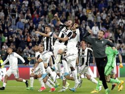 Con esta victoria, la Juventus ya no puede ser alcanzada por Roma y Nápoles en la última jornada. AP / A. Calami