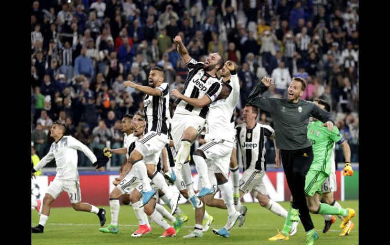 Con esta victoria, la Juventus ya no puede ser alcanzada por Roma y Nápoles en la última jornada. AP / A. Calami