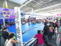 Emoción. Las actividades en el ring, entre las favoritas de los asistentes. ESPECIAL / CORTESÍA PAPIROLAS