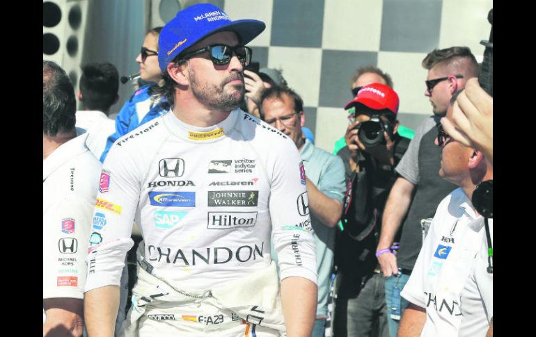 El asturiano saldrá desde la segunda fila de la parrilla de salida para la edición 101 de la histórica carrera en Indianápolis. AP / M. Conroy