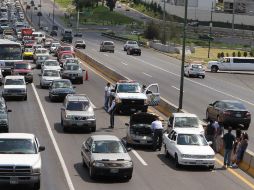 Actualmente, la responsabilidad de un automovilista en un percance tarda en resolverse desde días hasta semanas. EL INFORMADOR / ARCHIVO