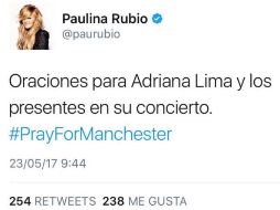 Las críticas y burlas hacia la intérprete no se hicieron esperar en la red social. TWITTER / @paurubio