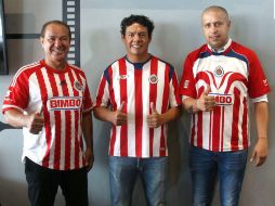 Tres generaciones compartieron cómo se vive un título con la camiseta del Guadalajara. EL INFORMADOR / M. Vargas