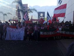 El grupo de aficionados fue mayor al esperado, en una plaza acaparada por los equipos locales. EL INFORMADOR / A. Ramírez