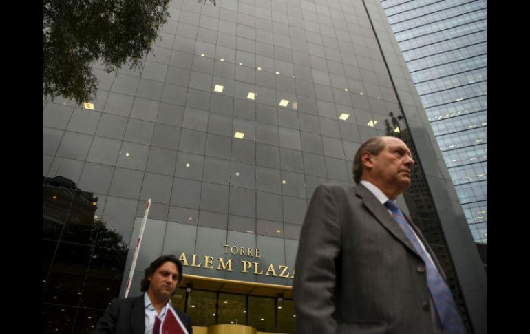 Vista del edificio en que se encuentran las oficinas de Odebrecht allanadas hoy. AFP / E. Abramovich