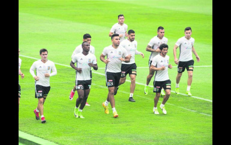 El equipo de Ricardo 'Tuca' Ferretti se prepara para el partido de ida de la Final del Clausura, que disputará contra las Chivas. MEXSPORT /