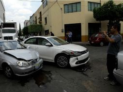 Al aumentar el uso de seguros se busca combatir los embotellamientos que generan los choques 'lamineros'. EL INFORMADOR / ARCHIVO