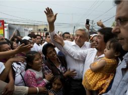 Andrés Manuel López Obrador afirmó que el gobierno de Yunes pretende 'enlodar' a dirigentes de Morena. AP / R. Blackwell