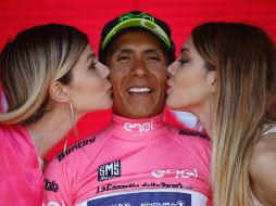 Quintana tendrá otra ruta de montaña el sábado en las Dolomitas para conservar o aumentar su delantera. AFP / L. Benies