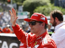 Raikkonen consiguió la ''pole'' 17 de su carrera. No salía del primer lugar en un GP desde el de Francia en 2008. AP / F. Augstein