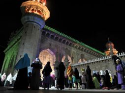 Terminará el 25 o 26 de junio, dependiendo del país, con la fiesta del Eid al-Fitr (fin del ayuno). AFP / N. Seelam