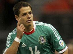 'Chicharito' se convirtió ayer en el máximo anotador de la Selección mexicana. SUN / ARCHIVO