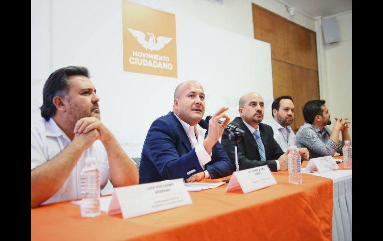 Movimiento Ciudadano solicitó al gobernador Aristóteles Sandoval a llevar la iniciativa a nivel federal. FACEBOOK / MovCiudadanoJal