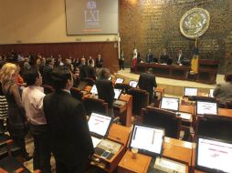 A pesar de que los diputados habían comentado que se reanudaría la sesión por la tarde de ayer, finalmente no sucedió. EL INFORMADOR / ARCHIVO