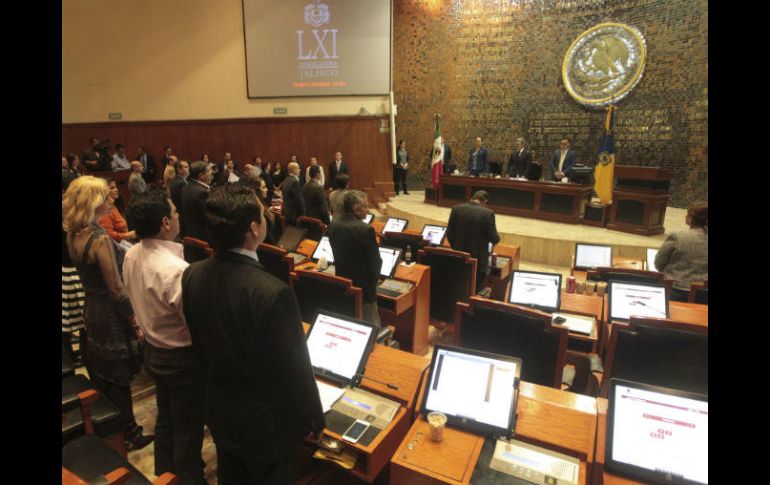 A pesar de que los diputados habían comentado que se reanudaría la sesión por la tarde de ayer, finalmente no sucedió. EL INFORMADOR / ARCHIVO