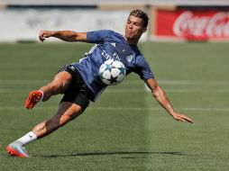 ''Me siento bien, en un buen momento'', afirmó el goleador portugués antes de viajar a Gales. TWITTER / @realmadrid