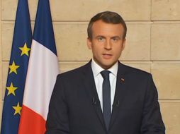 Emmanuel Macron advirtió a Trump, en un intercambio ‘directo’, que se puede ‘hablar’. AFP / XGTY