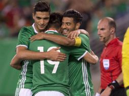 Jesús Corona, Raúl Jiménez y Carlos Vela marcaron los goles. MEXSPORT / O. Aguilar