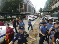 Las autoridades habían informado que un hombre caminó hacia una de las zonas del casino y disparó con un rifle. EFE / R. Dela