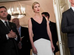 Ivanka Trump, durante un acto oficial que celebró su padre en la Casa Blanca este viernes. AFP / B. Smialowski