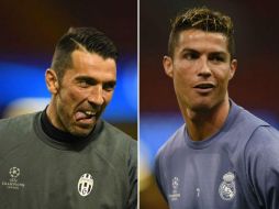 El enfrentamiento entre Buffon y Cristiano Ronaldo podría definir el próximo Balón de Oro. AFP / G. Kirk / F. Monteforte