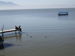 El lago perdió 1.14 metros hasta el 28 de octubre, se espera que se recupere en el temporal. EL INFORMADOR / ARCHIVO