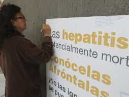 México es uno de los 194 países que integran la red de la Alianza Mundial contra la Hepatitis (WHA por sus siglas en inglés). NTX / ARCHIVO