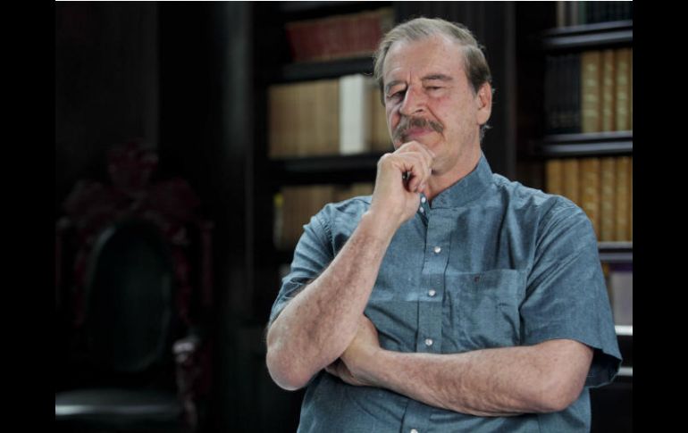 ''Están dispuestos también a dar batalla para correr a Maduro'', indica Vicente Fox en un video difundido por el Centro Fox. SUN / ARCHIVO