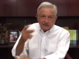 En un video de casi dos minutos adelantó que Morena no aceptará ningún tipo de fraude. TWITTER / @lopezobrador_