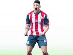 Alan Pulido reconoció el compromiso de todos los integrantes del plantel rojiblanco y la guía del técnico Matías Almeyda. MEXSPORT /