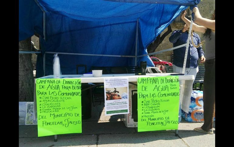 La campaña se realizó durante 15 días y gente de la fundación estuvo en Plaza Liberación desde las 09:00 horas. TWITTER / @micasrey