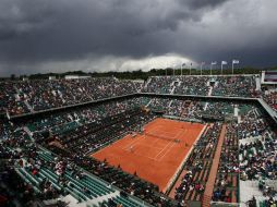 Las obras para un techo retráctil en la cancha central terminarán en el 2019. AP / C. Ena