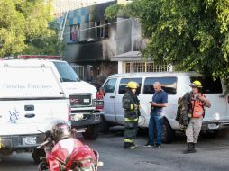 El pasado 16 de mayo se suscitó un incendio en un inmueble de dos niveles en el cruce de Monte Blanco y Belisario Domínguez. EL INFORMADOR / ARCHIVO