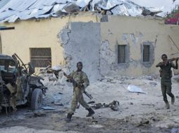 Al Shabab celebra el éxito del ataque, que, aseguró, acabó con la vida de al menos 61 soldados de Puntland. AP /