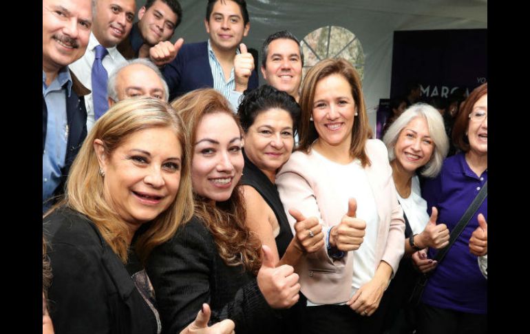 Margarita Zavala, Mariana Gómez, Héctor Barrera y José Luis Luege acusan la continua intervención del gobierno. SUN / B. Fregoso