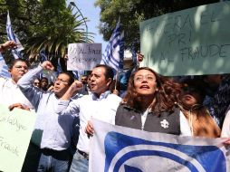 ‘Ningún ciudadano que crea en la legalidad y la democracia, puede reconocer el resultado del cómputo de votos’, expresaron. SUN / B. Fregoso