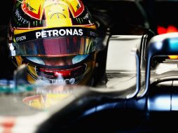 El inglés estableció un mejor registro en una interesante lucha con su compañero Valtteri Bottas, que finalmente fue tercero. AFP / D. Istitene