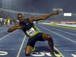 Fue una carrera muy emotiva para los jamaicanos, volcados con su ídolo que ha decidido retirarse del atletismo. AFP / J. Samad