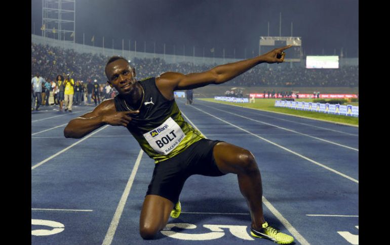 Fue una carrera muy emotiva para los jamaicanos, volcados con su ídolo que ha decidido retirarse del atletismo. AFP / J. Samad