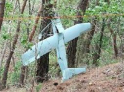 El dron fue localizado en un área montañosa cercana a la frontera entre los dos países, donde al parecer se estrelló. ESPECIAL / YONHAP